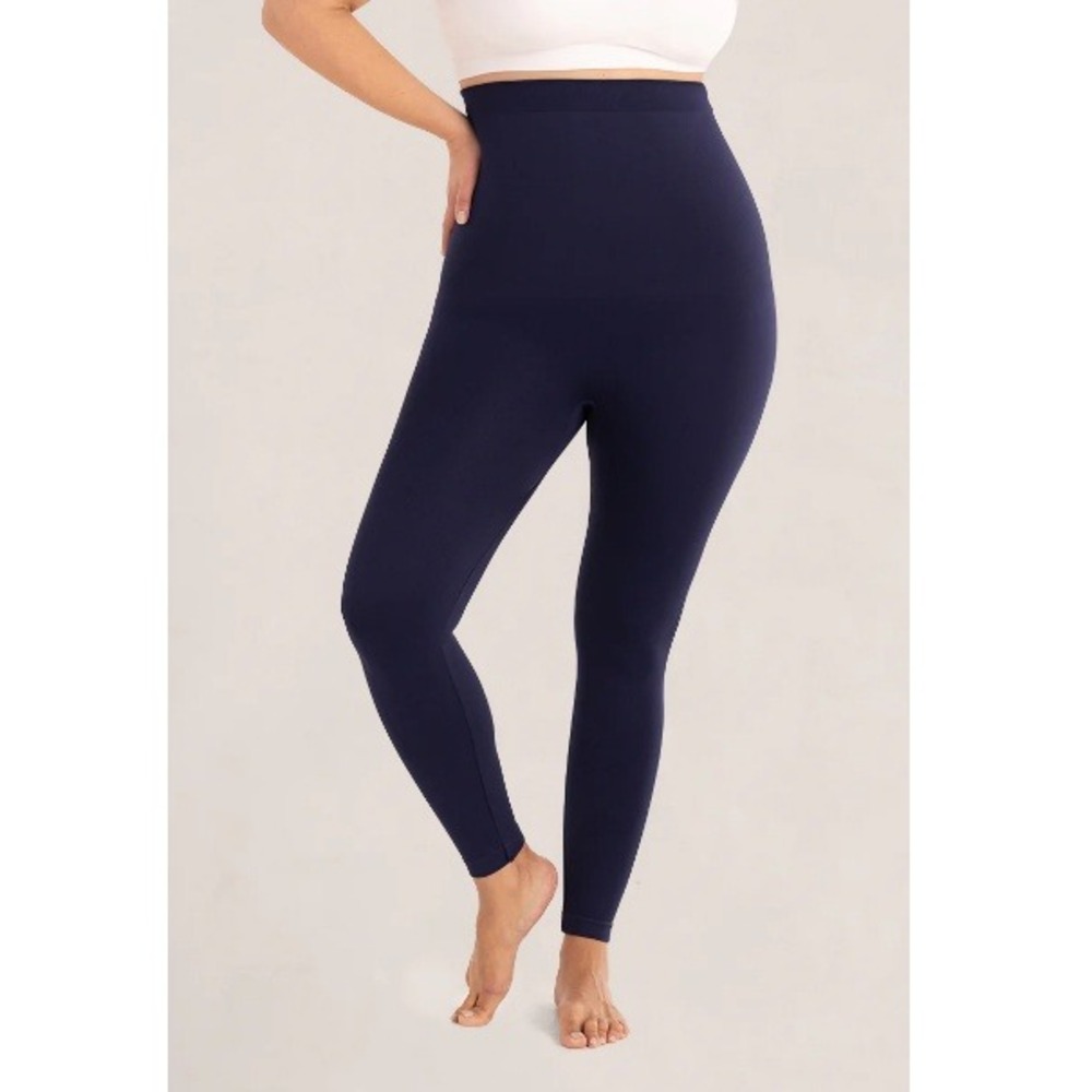 Shapermint Women's‎ Navy Blue High Waisted Shaping Leggings NWT Size XL